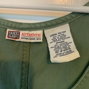 Faded Glory 100% cotton jumper dress